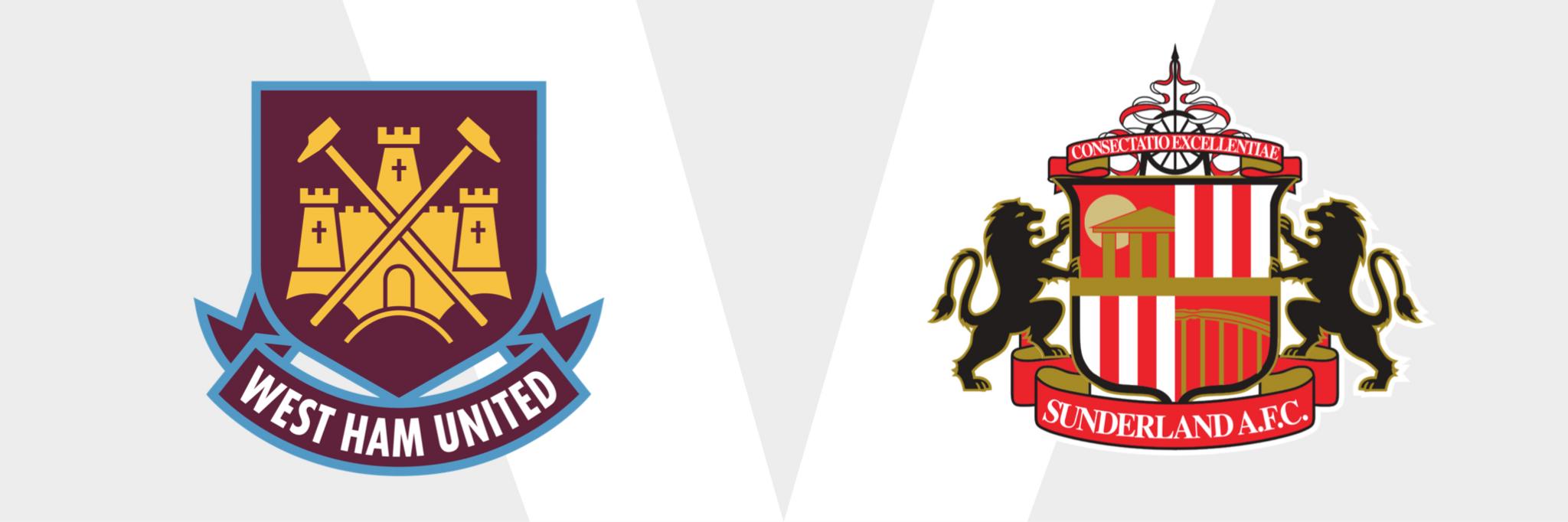 West Ham v Sunderland