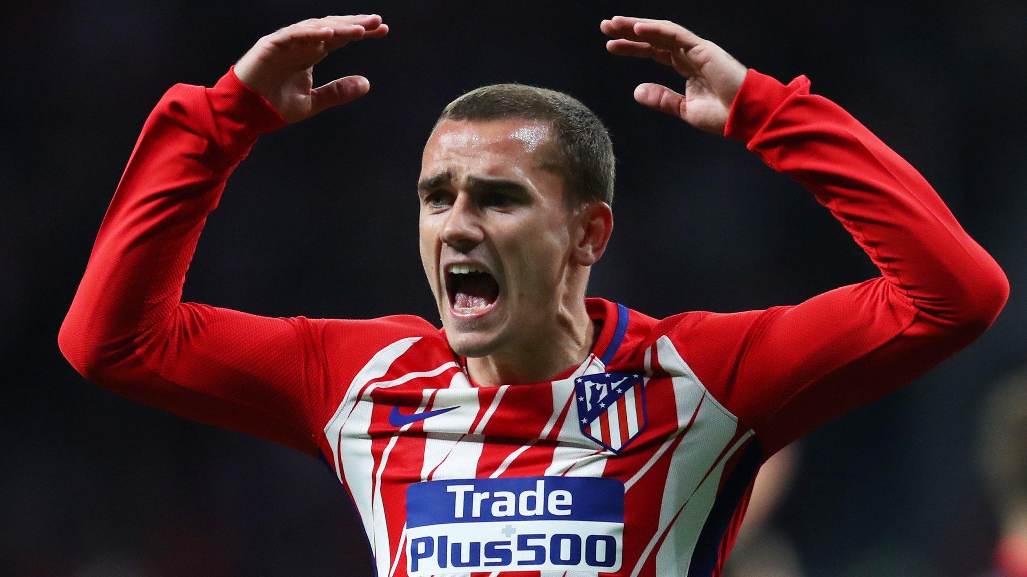 Atletico Madrid striker Antoine Griezmann