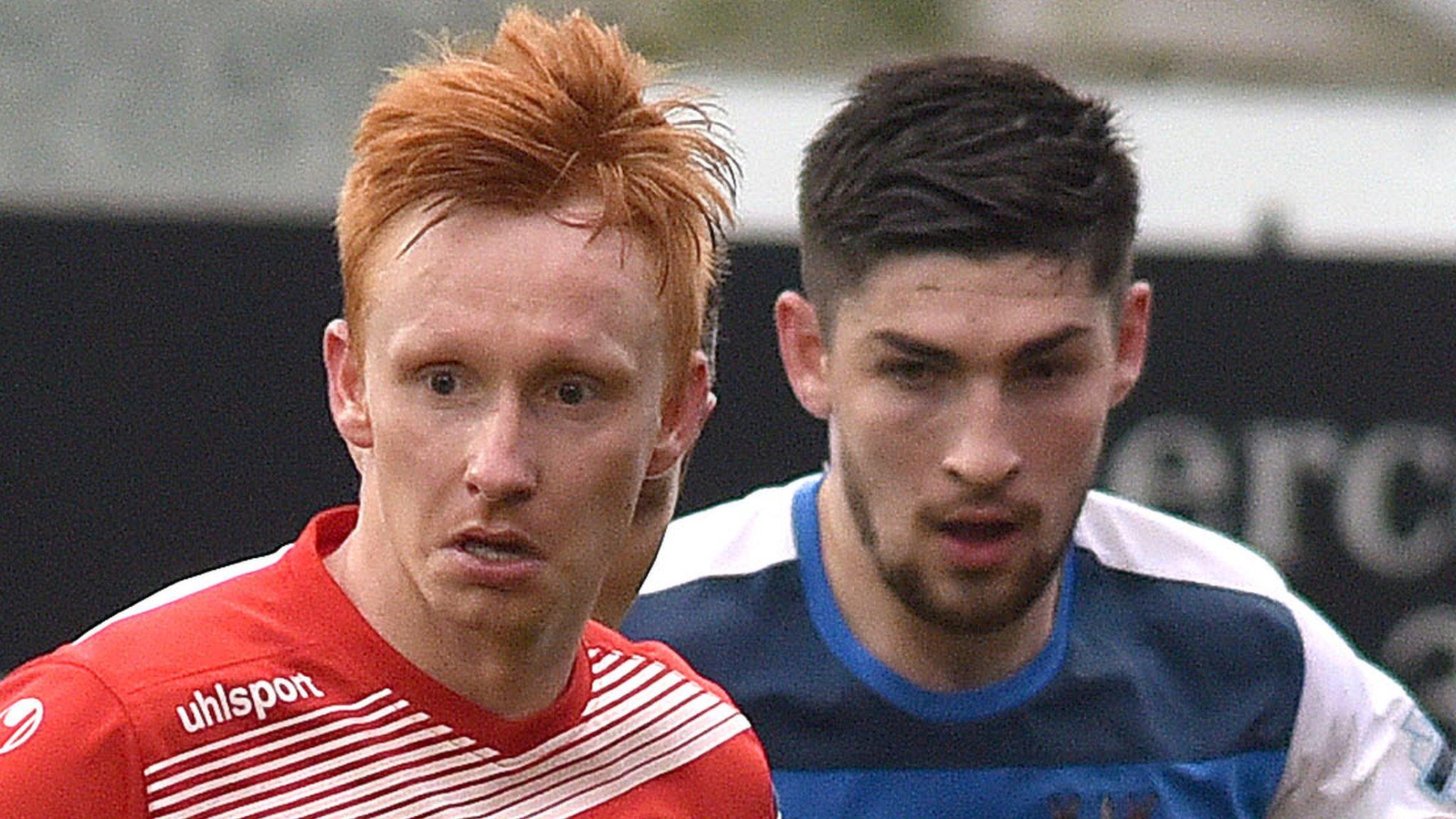 Robert Garrett scored in Portadown's 3-1 win over Ards