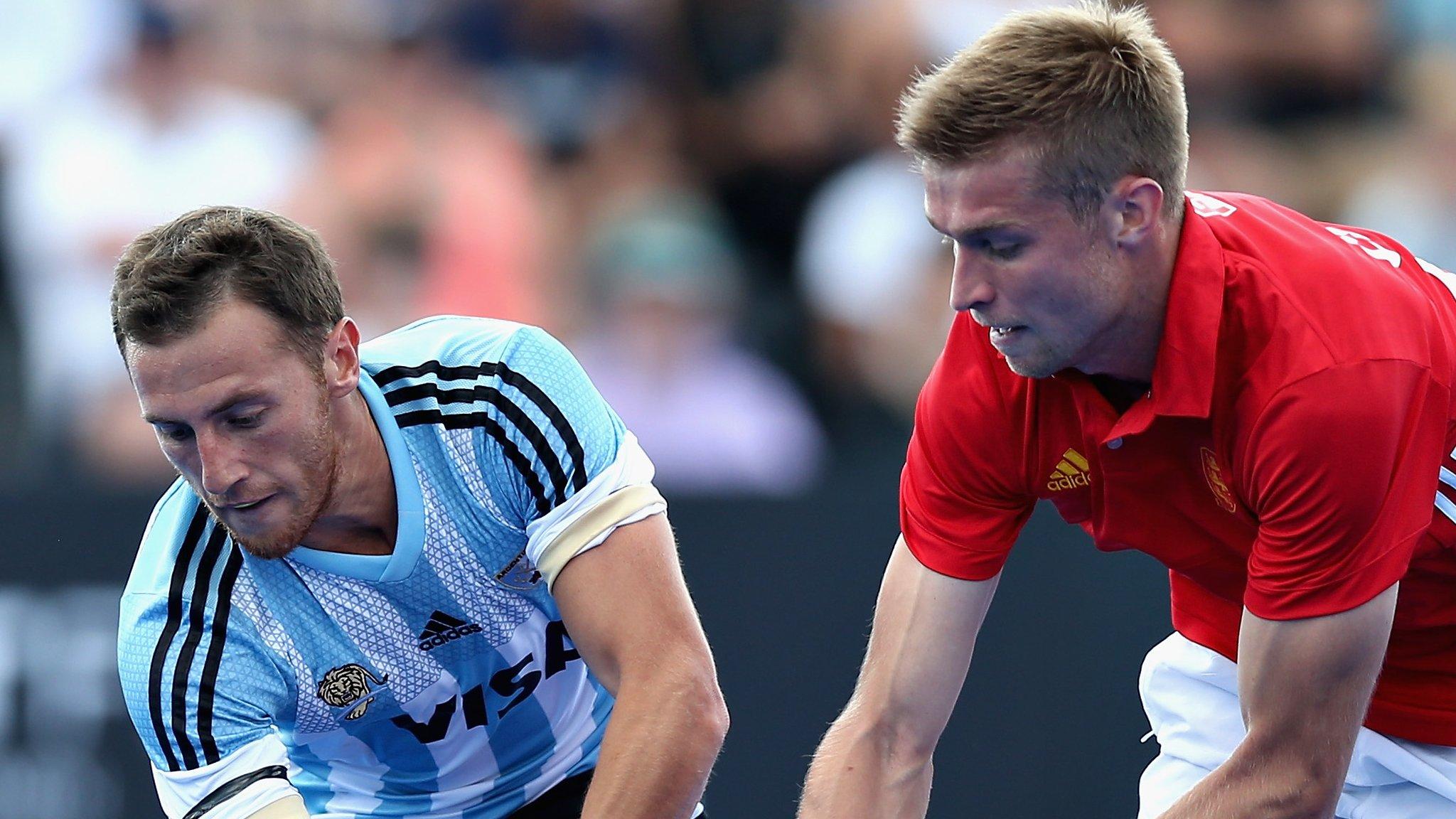 Argentina v England at the World League semi-finals