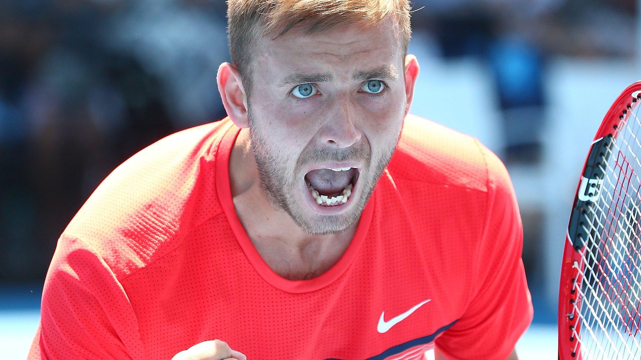 Britain's Dan Evans