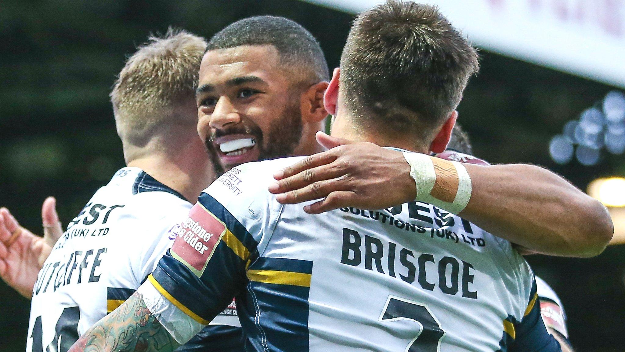 Leeds Rhinos celebrate