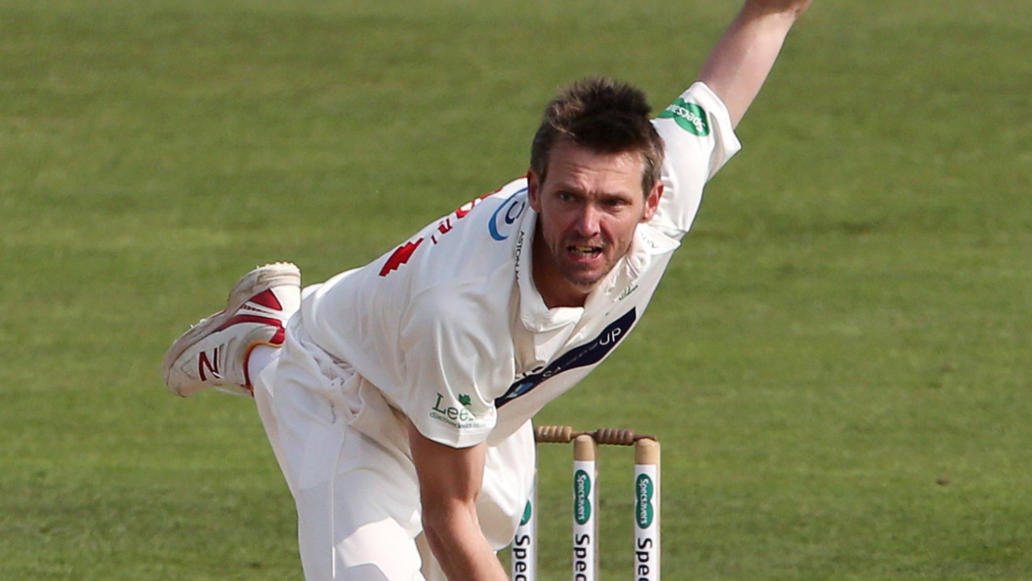 Glamorgan seamer Michael Hogan