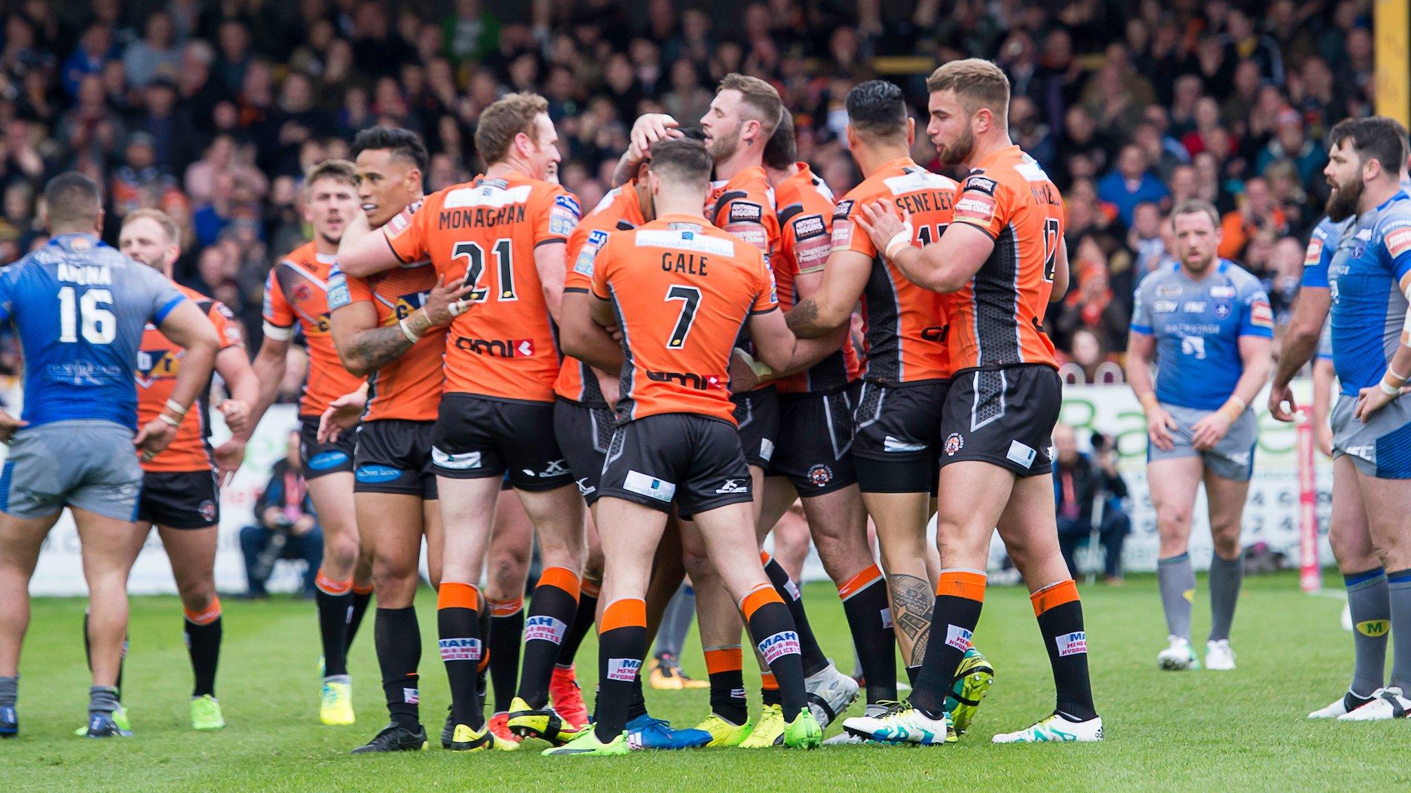 Castleford celebrate