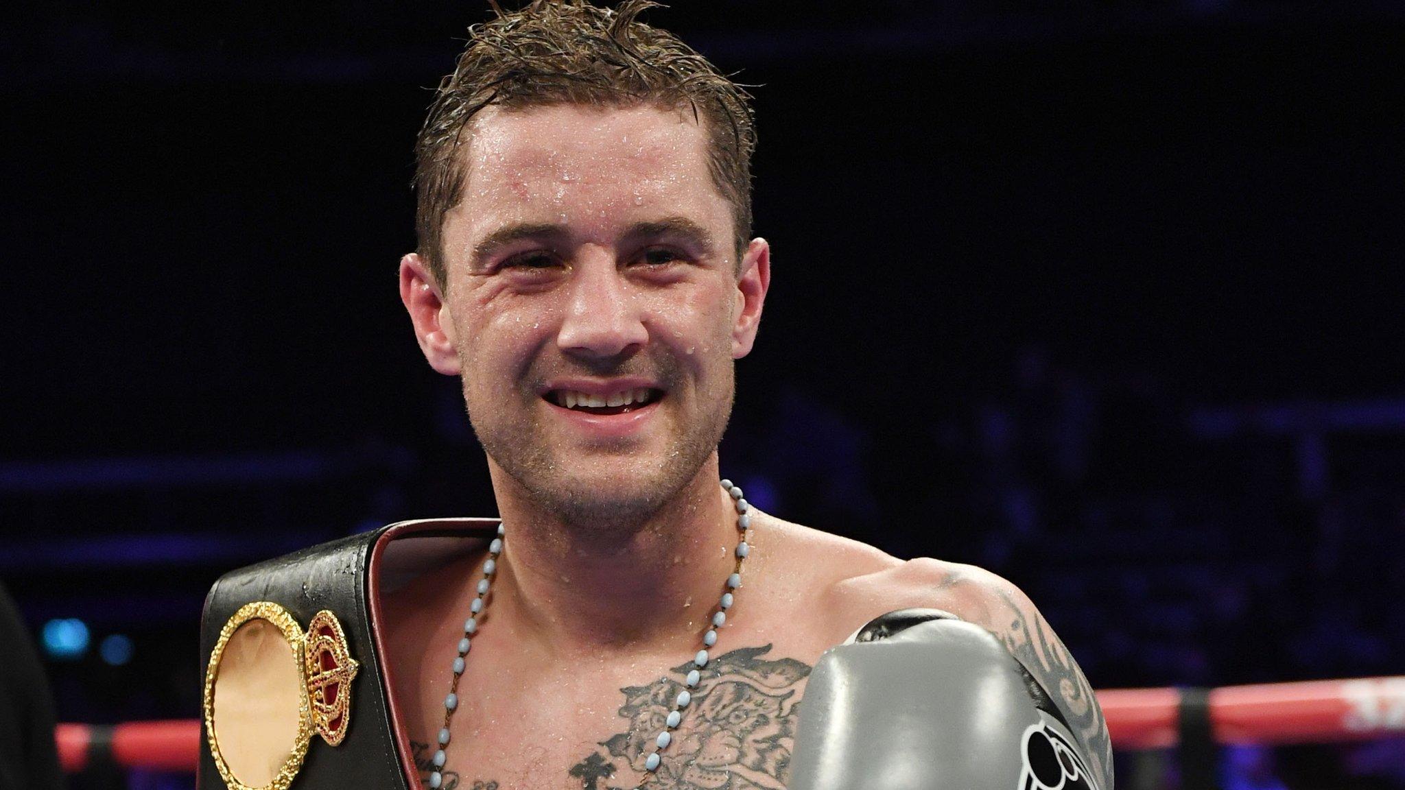 WBA world superlightweight champion Ricky Burns