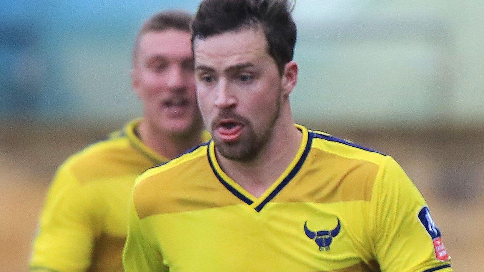 Oxford United forward Chris Maguire