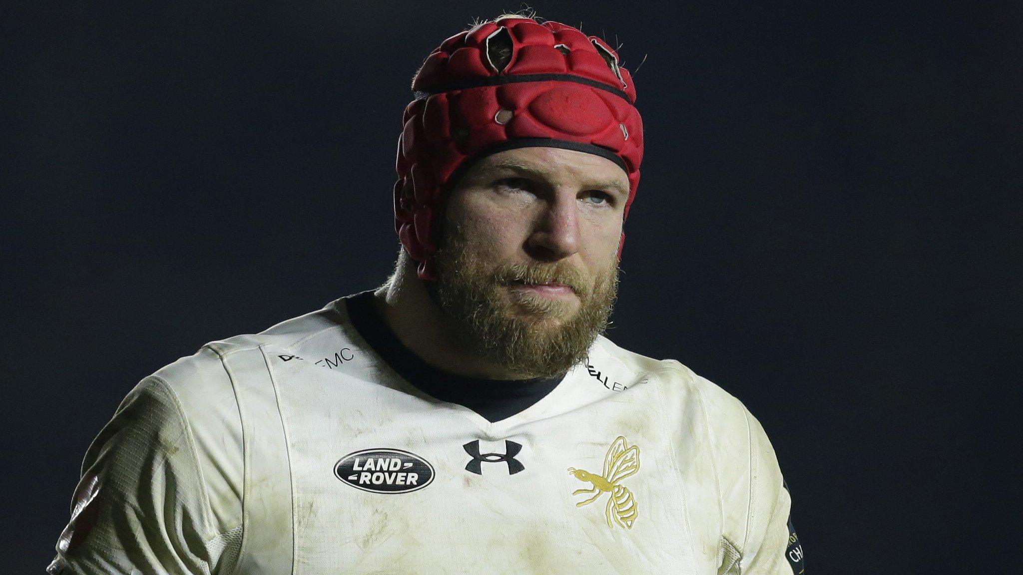 Wasps and England forward James Haskell