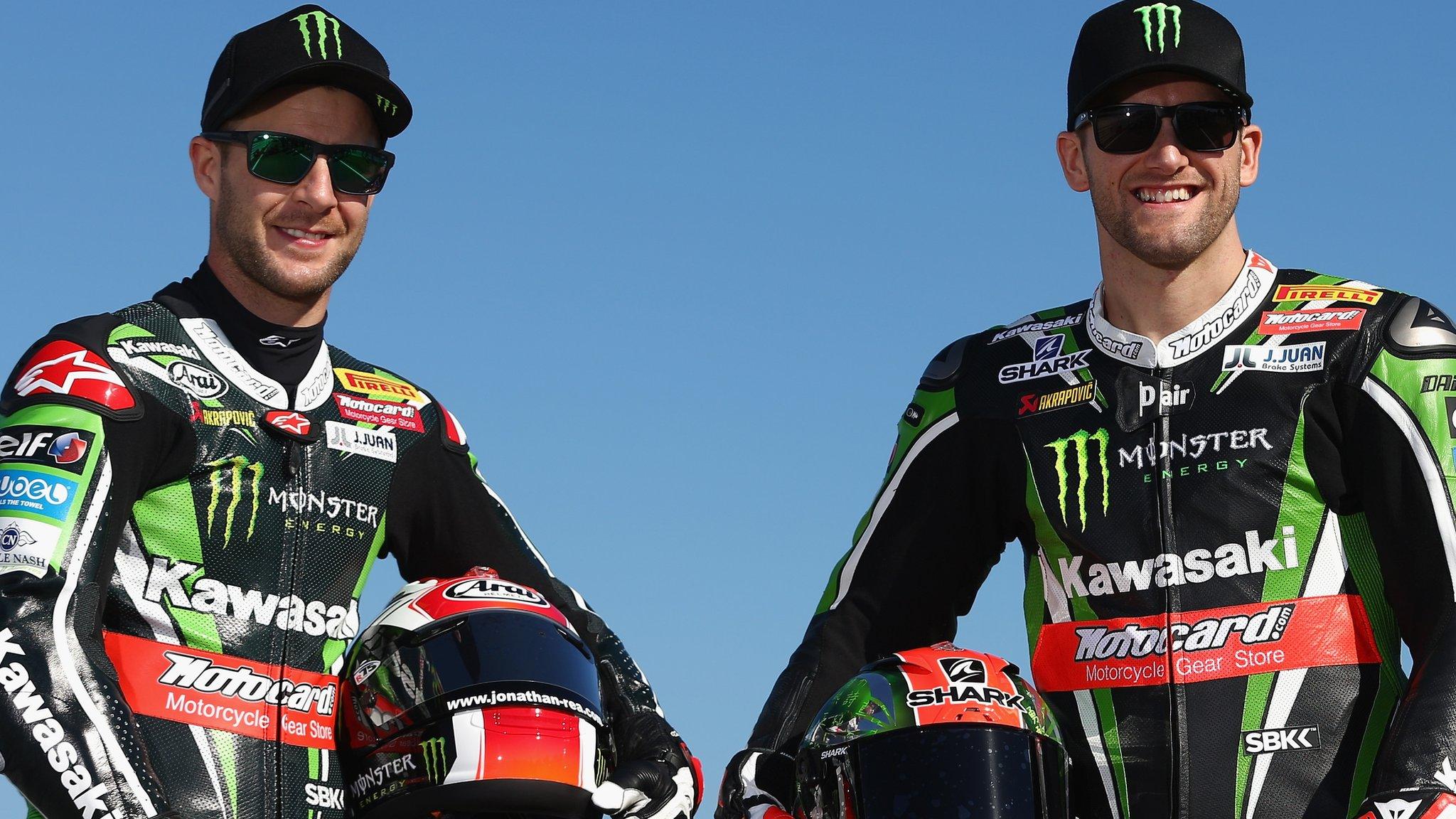 Jonathan Rea and Tom Sykes