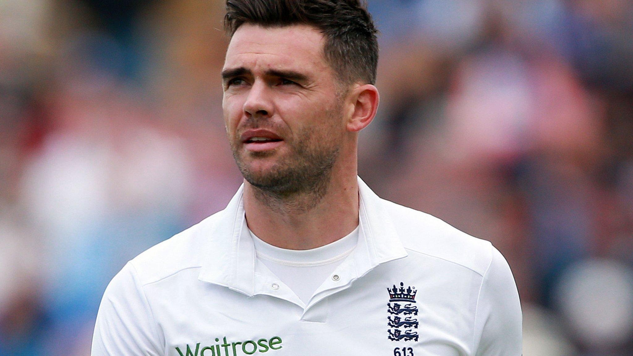 England swing bowler James Anderson