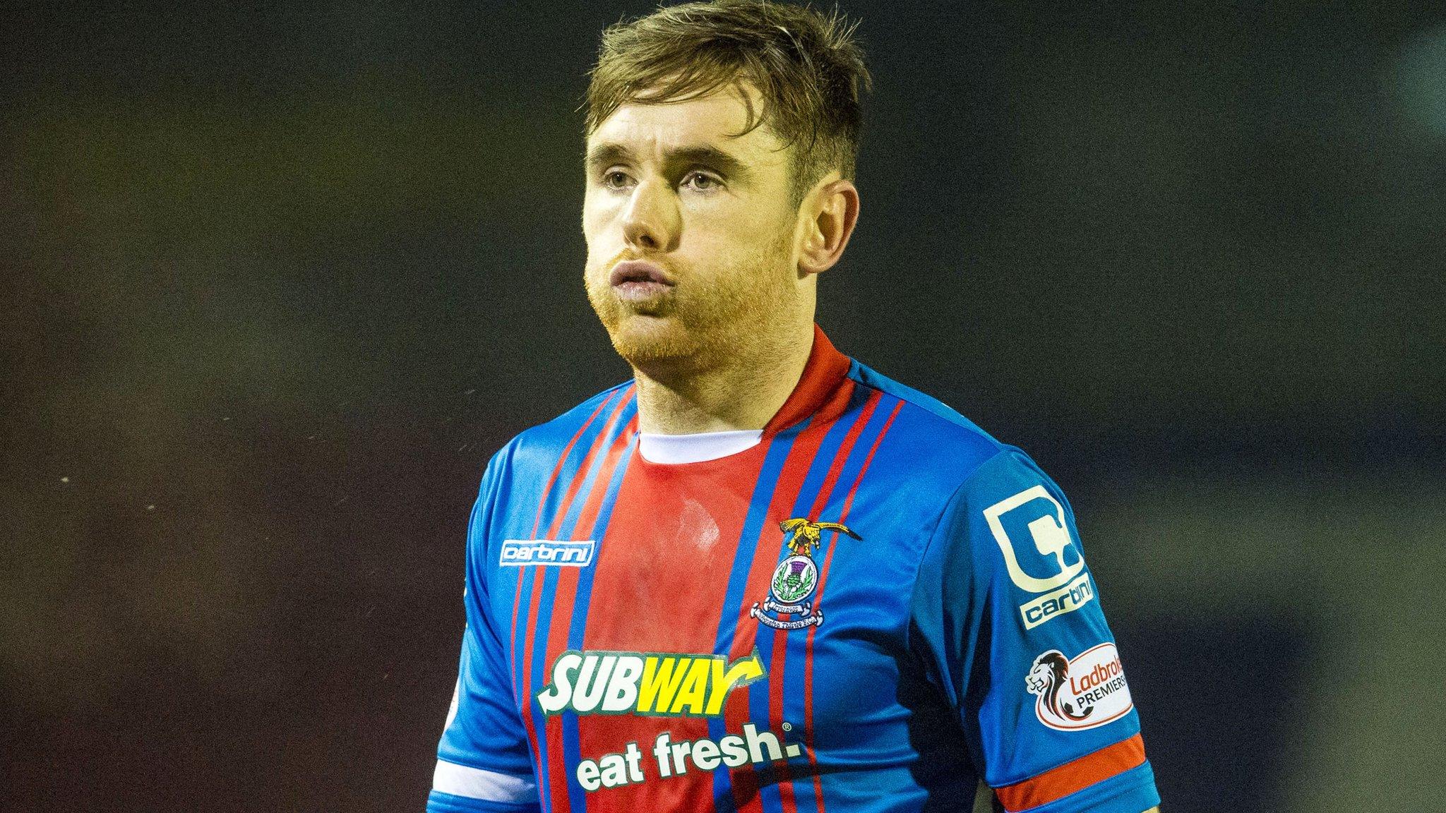 Inverness CT midfielder Greg Tansey