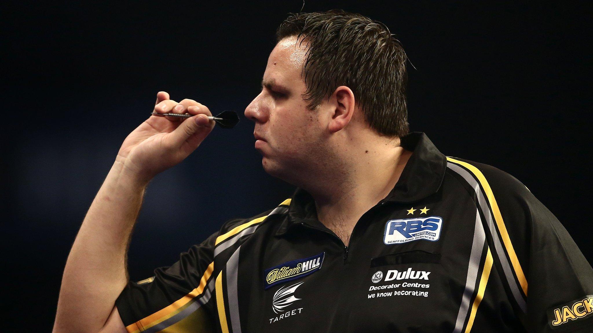 Two-time PDC darts world champion Adrian Lewis