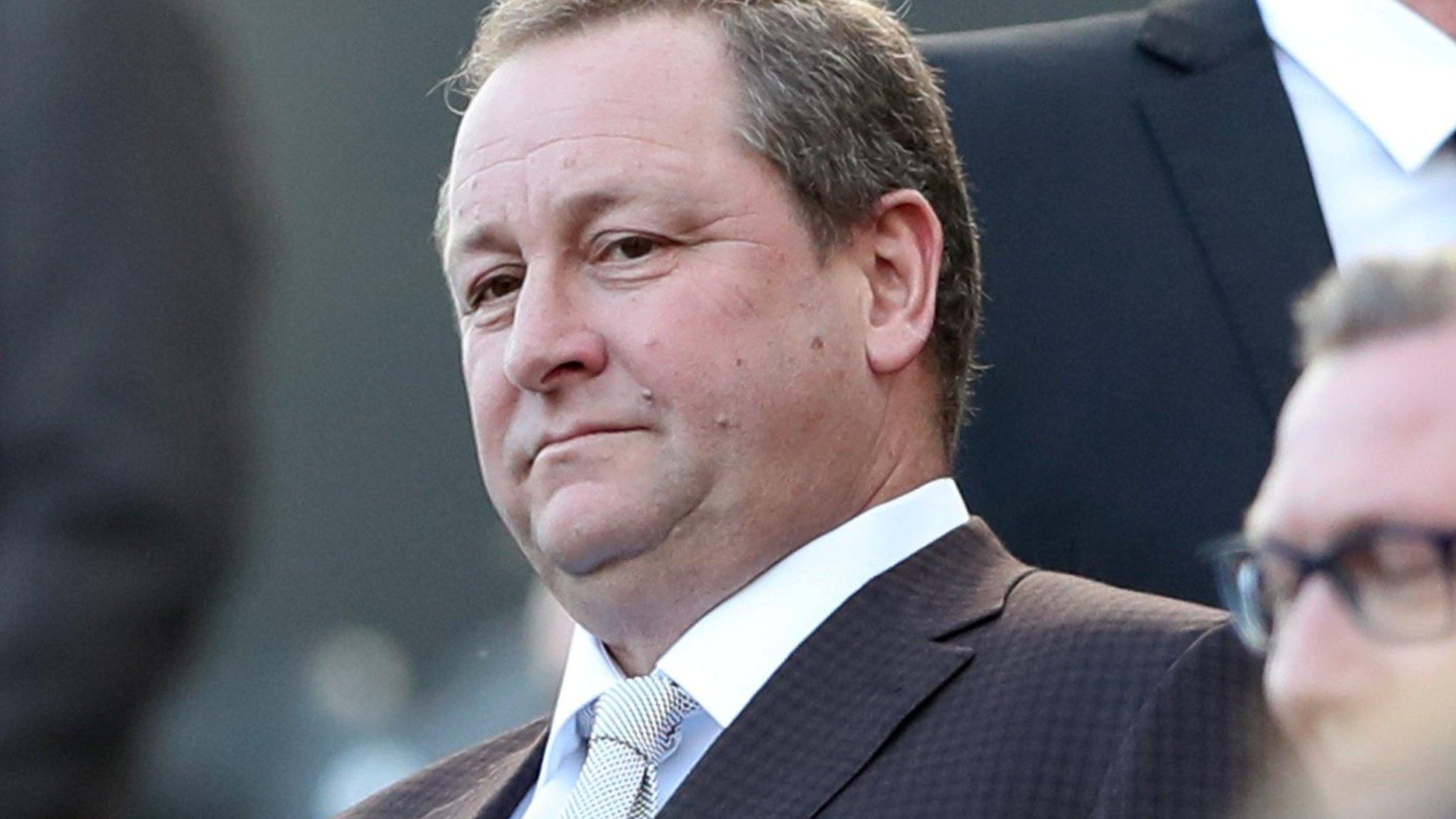 Newcastle United owner Mike Ashley