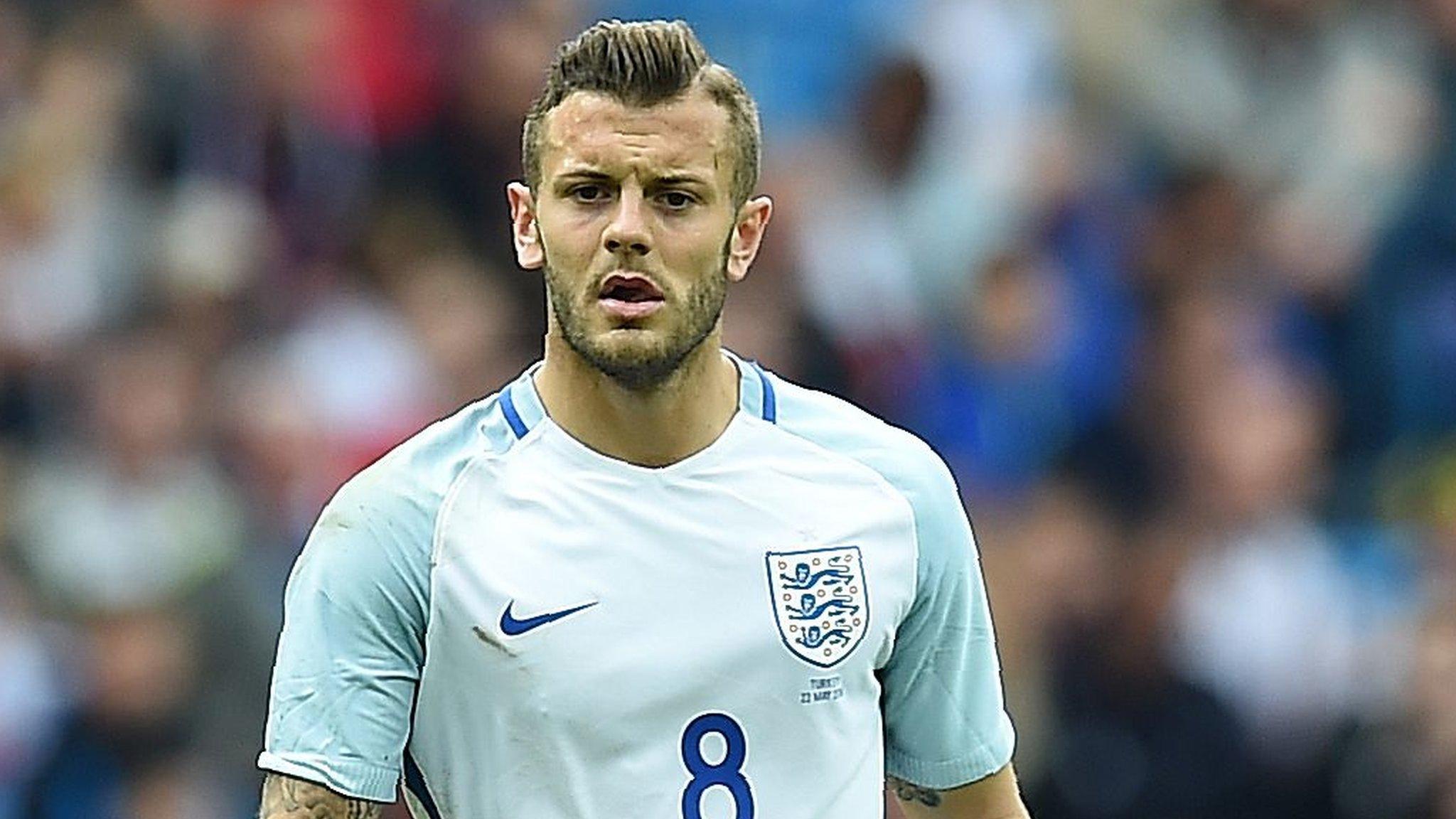 England midfielder Jack Wilshere