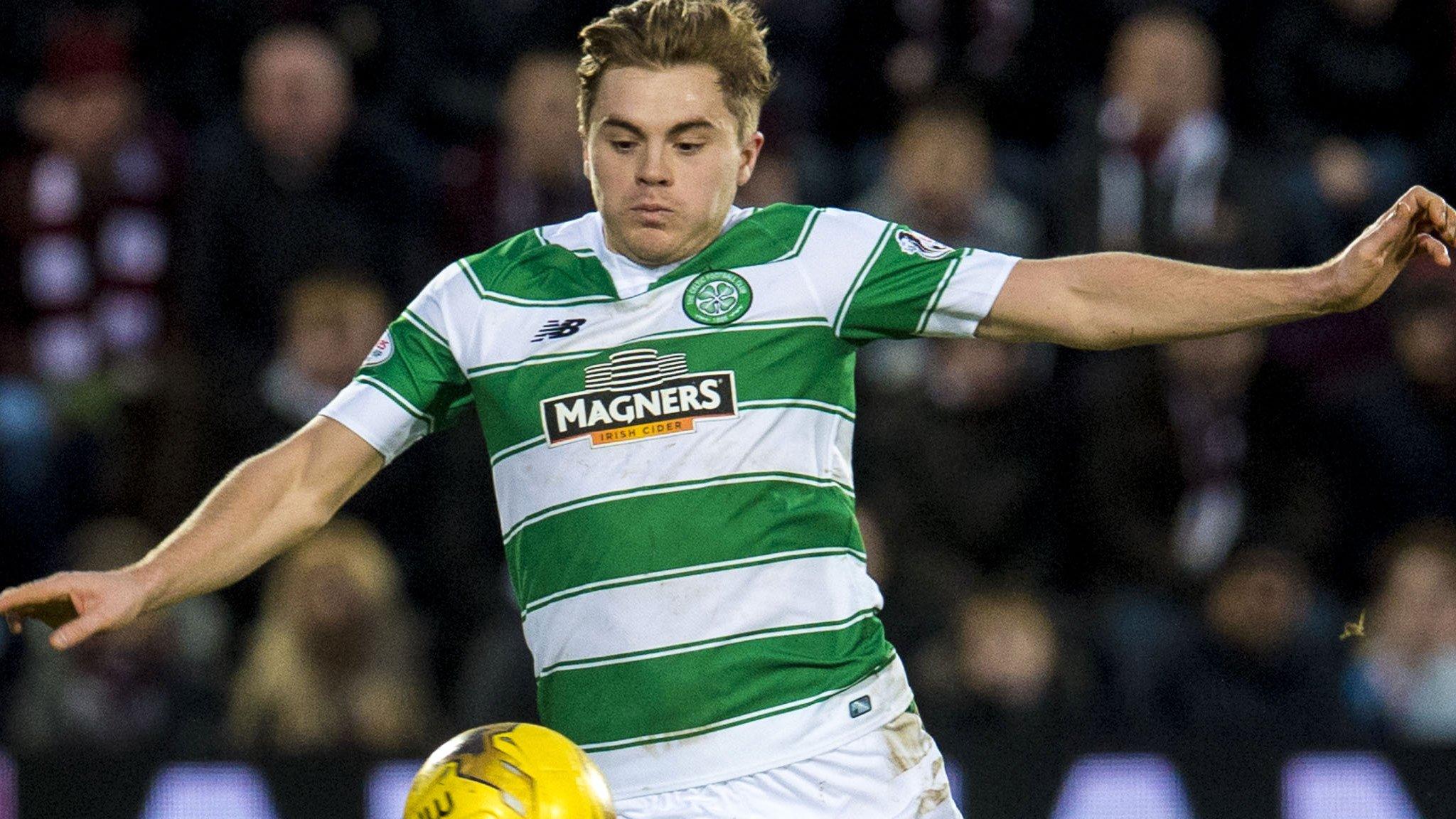 Celtic winger James Forrest