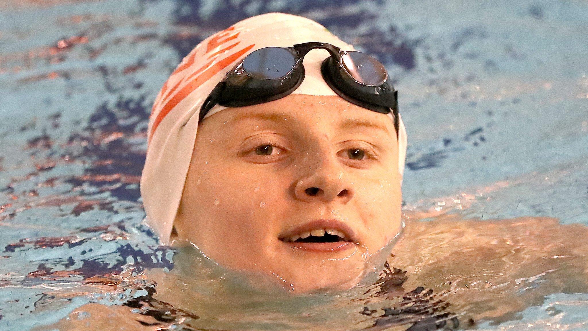 Swimmer Danielle Hill