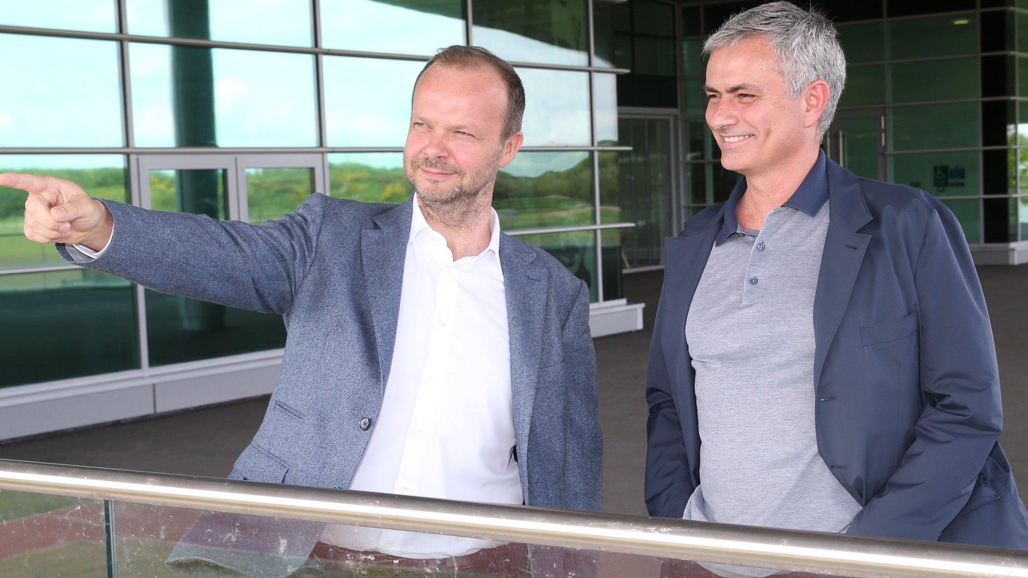 Jose Mourinho and Ed Woodward