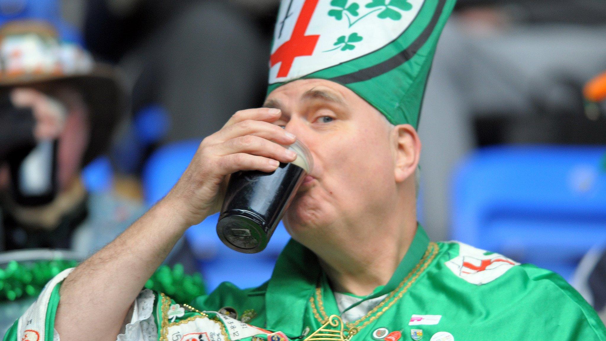 London Irish supporters