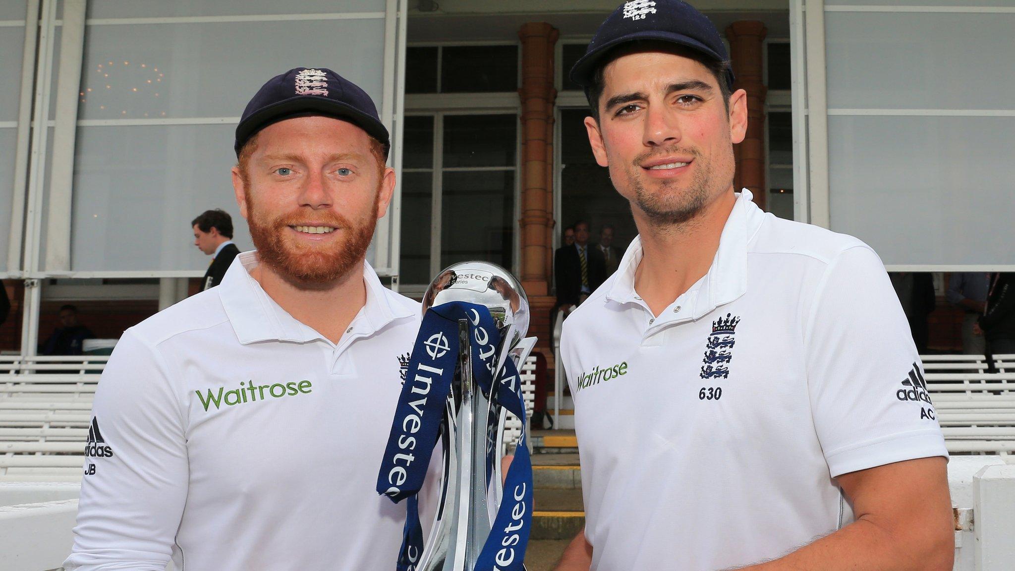 Jonny Bairstow and Alastair Cook