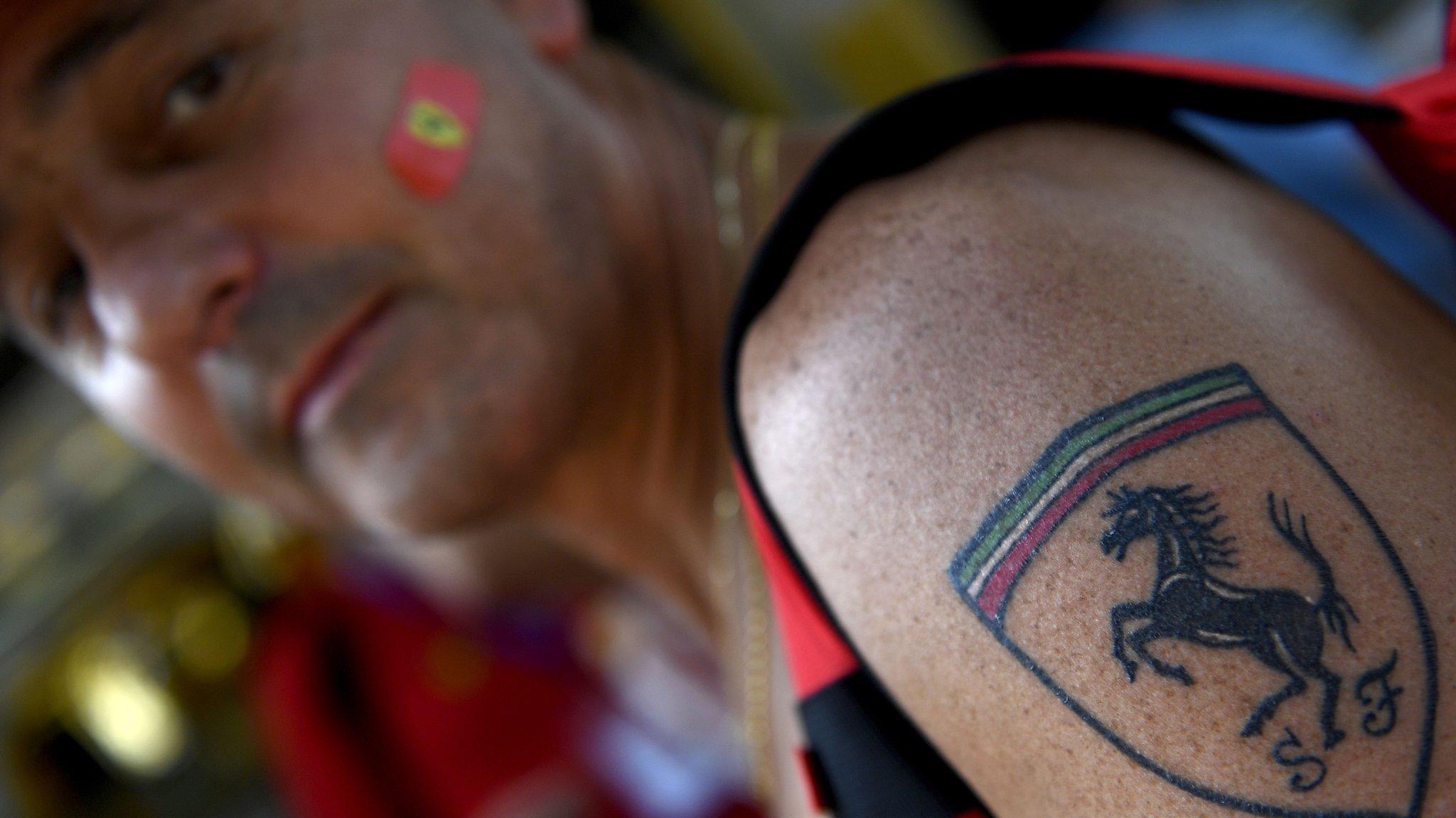 A Ferrari fan at Monza