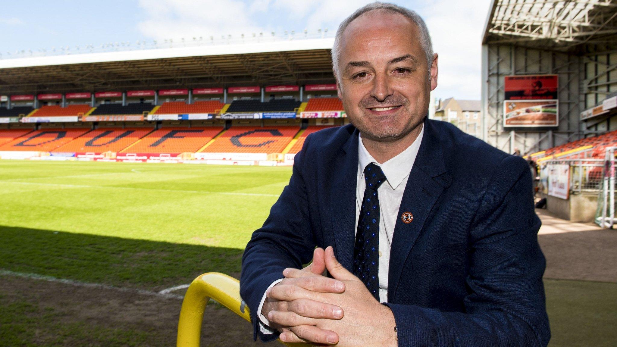 Dundee United manager Ray McKinnon