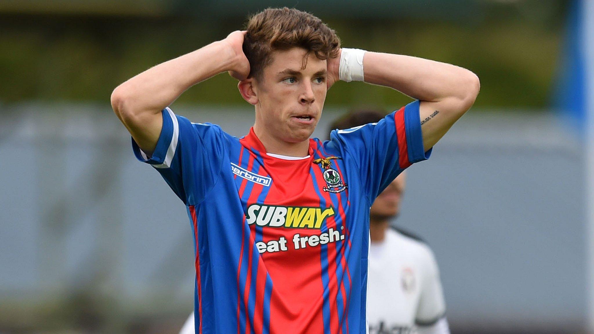 Inverness Caledonian Thistle midfielder Ryan Christie