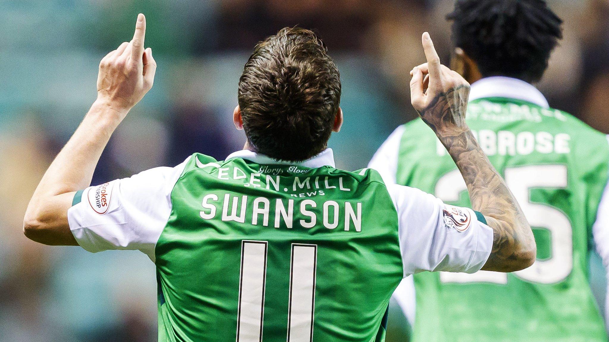 Danny Swanson nets for Hibs