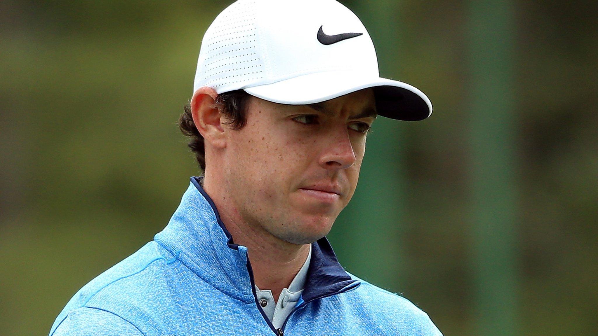 Rory McIlroy failed to mount a challenge in the final round