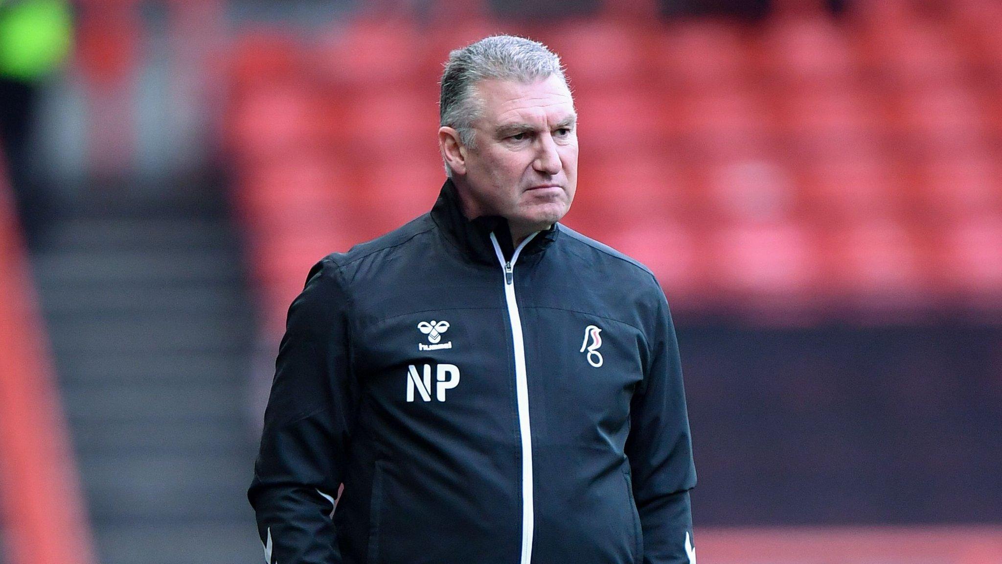 Bristol City manager Nigel Pearson