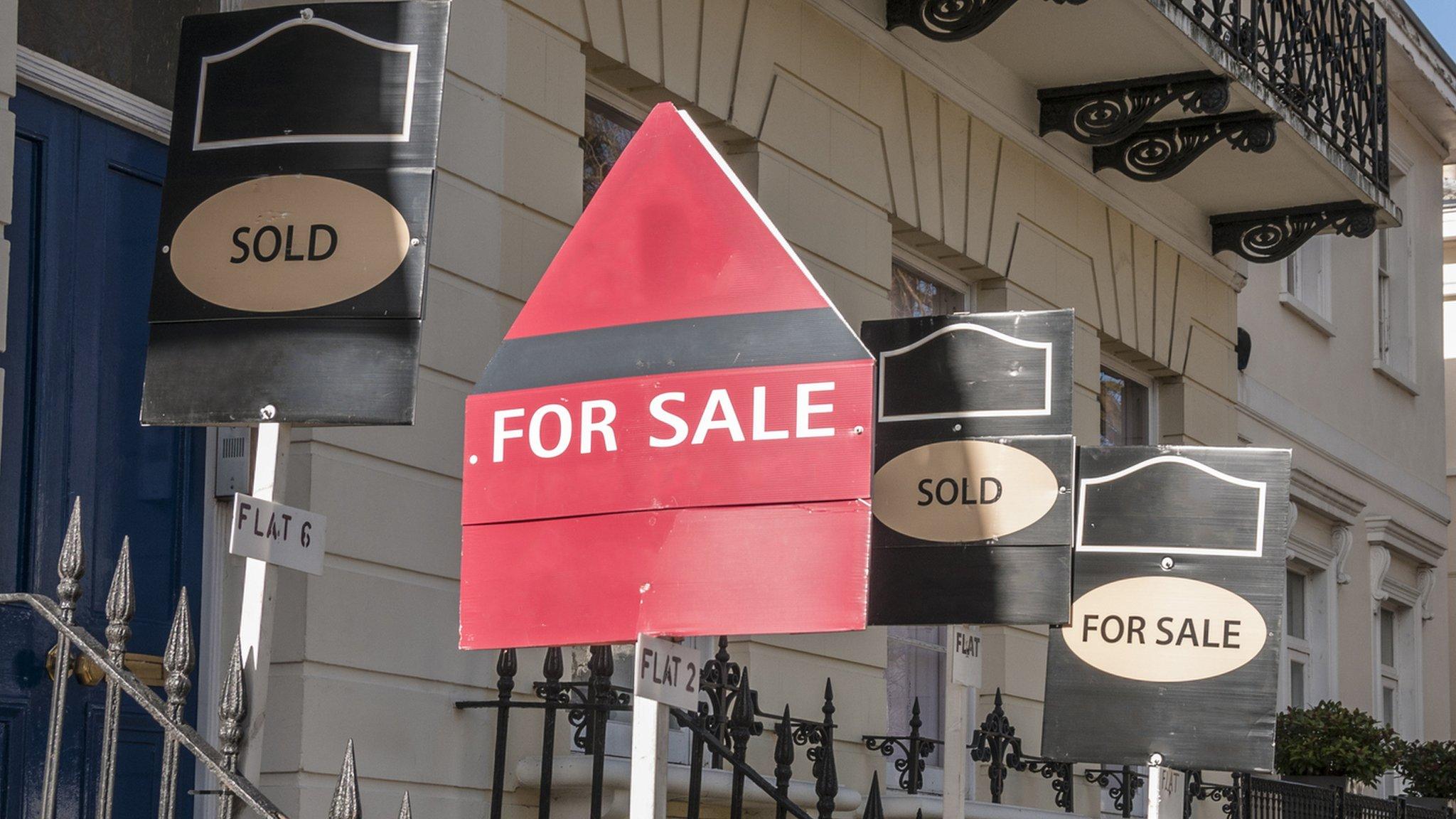 For sale signs in Cheltenham