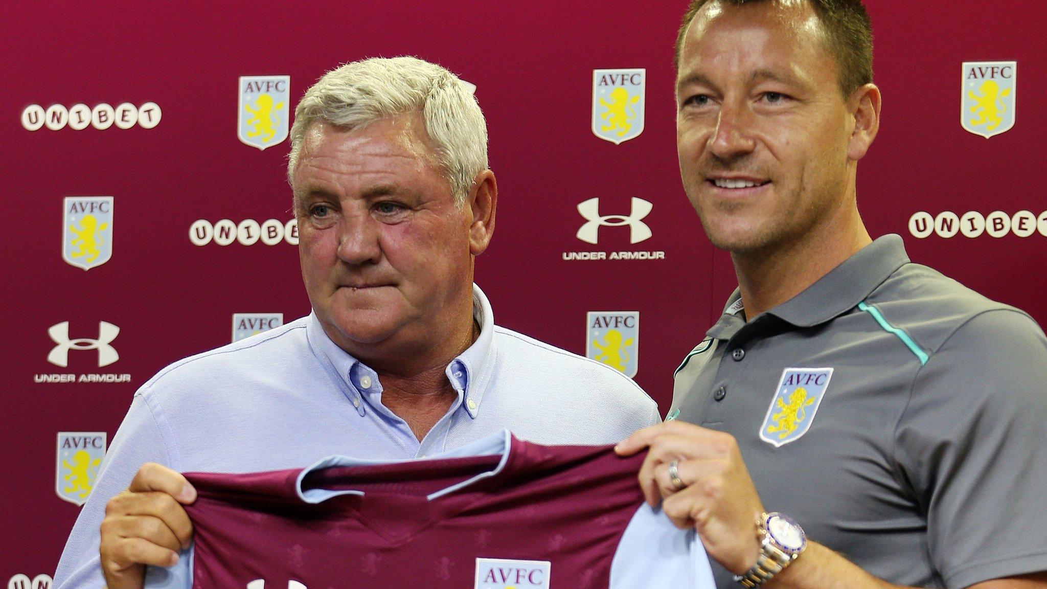 Steve Bruce and John Terry