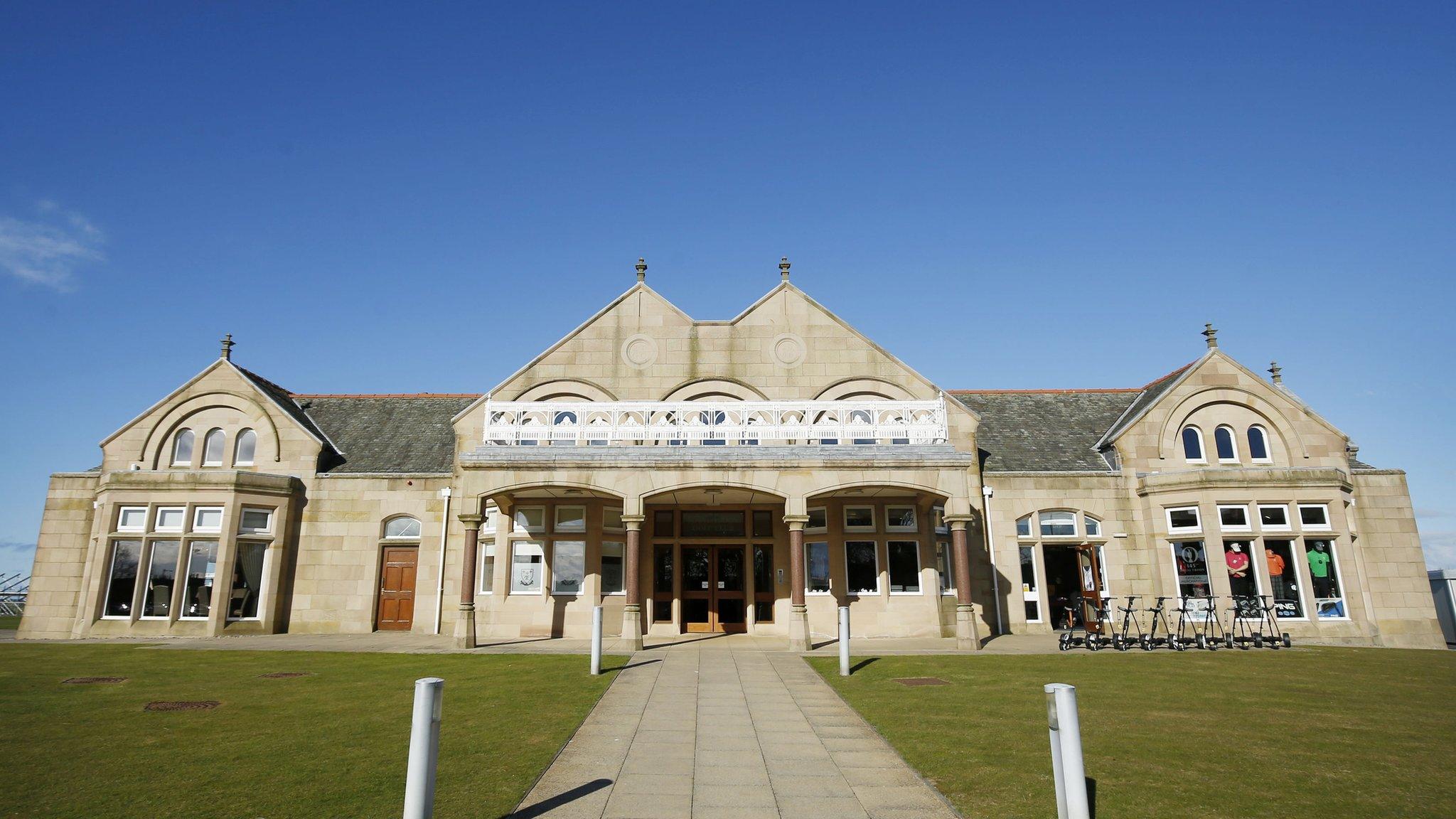 Royal Troon clubhouse