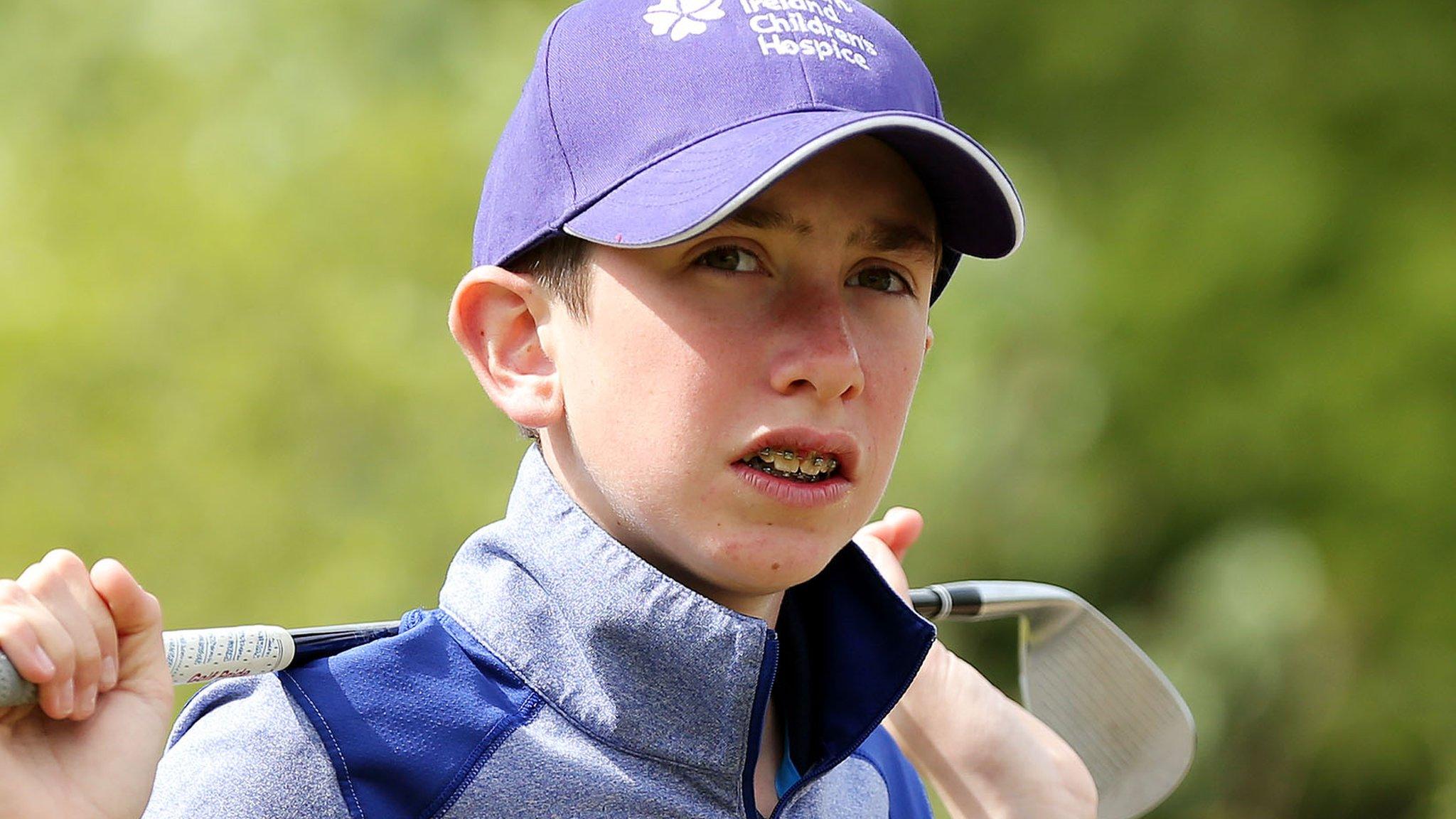 World Under-15 Golf champion Tom McKibbin