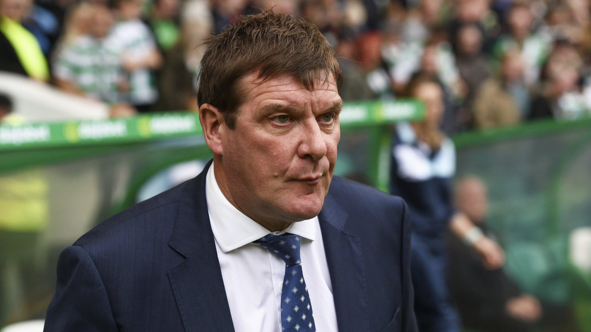 St Johnstone manager Tommy Wright