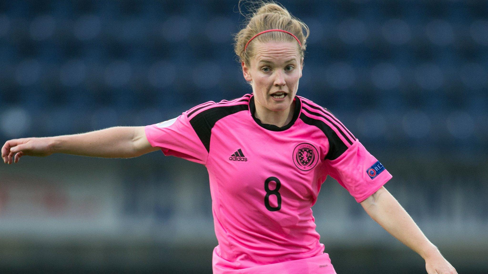 Kim Little captained Scotland and scored