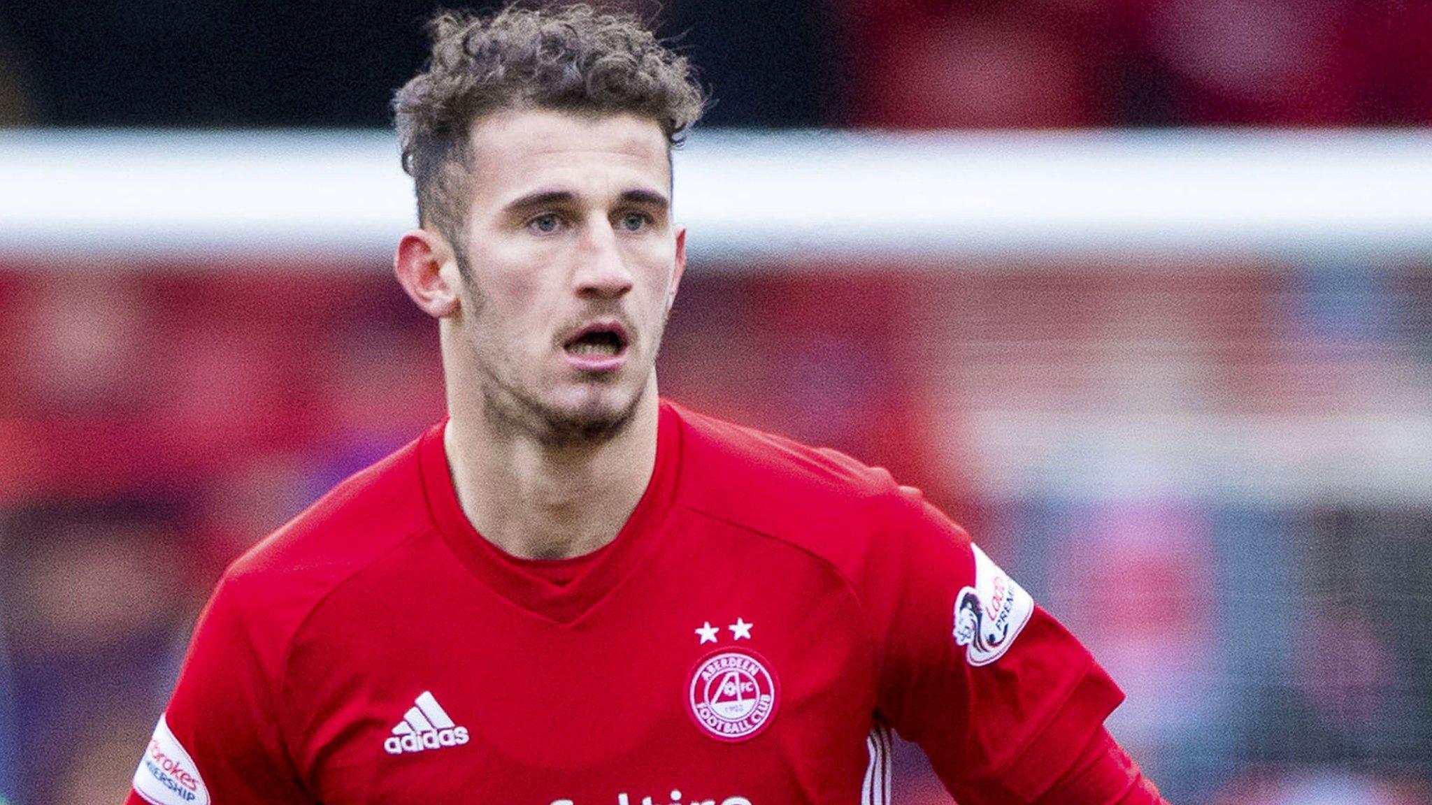 Dominic Ball in action for Aberdeen