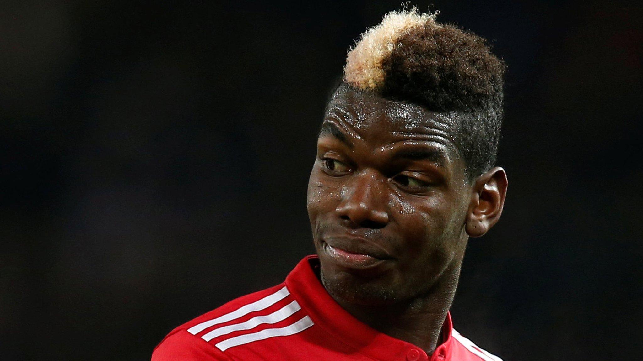 Man Utd midfielder Paul Pogba