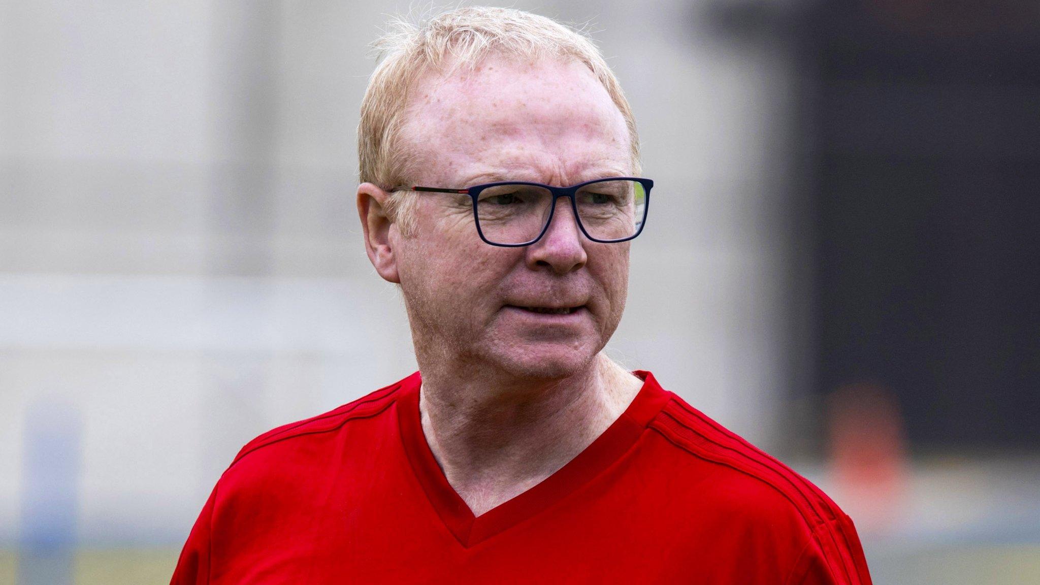 Scotland manager Alex McLeish