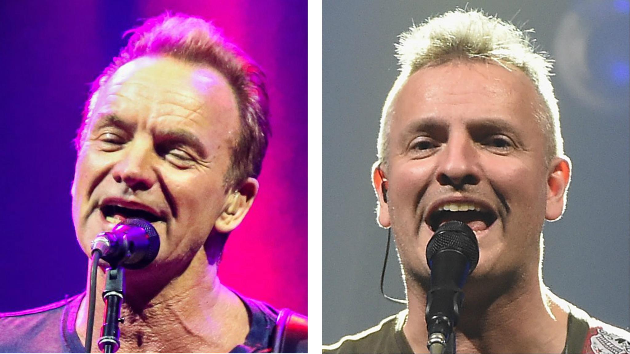 Sting and his son, Joe Sumner