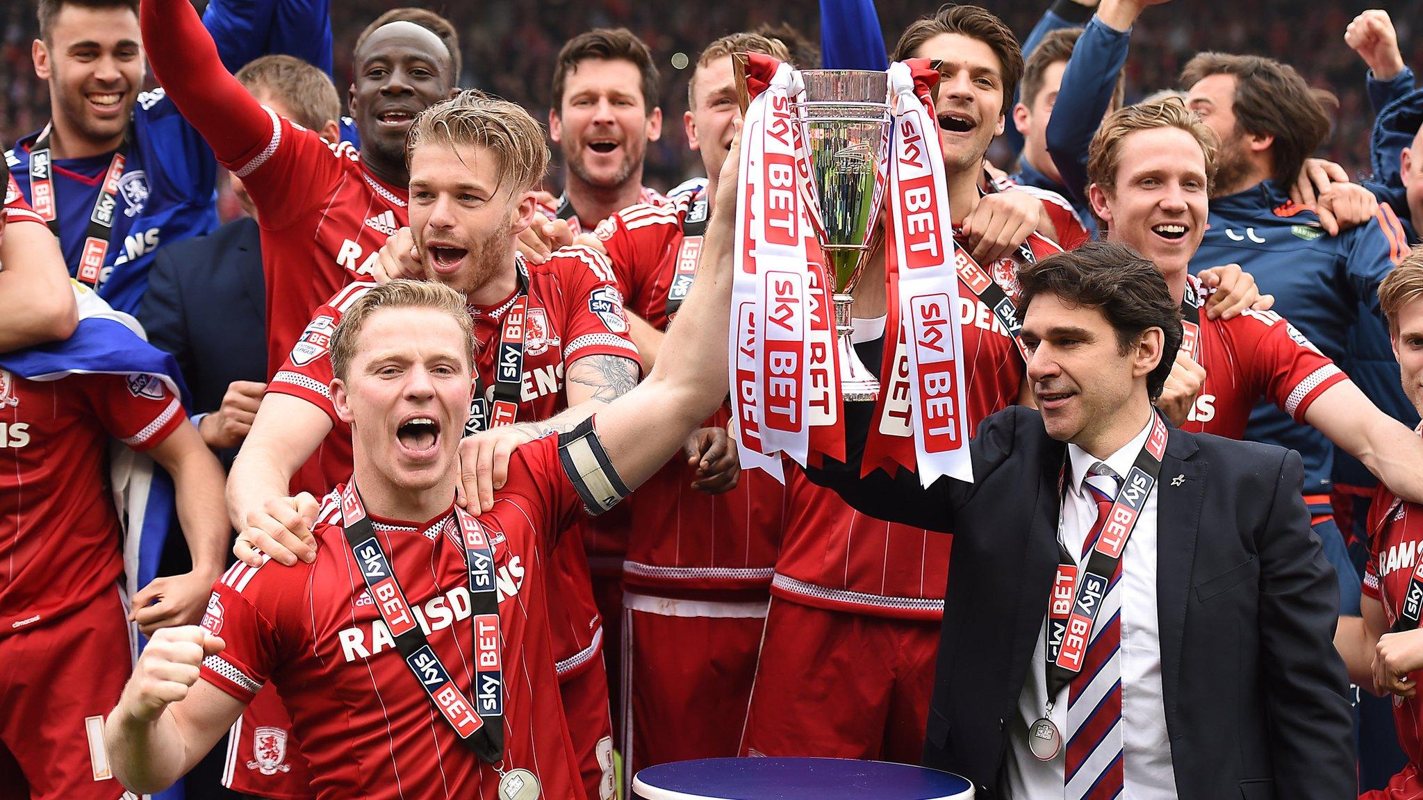 Middlesbrough celebrate