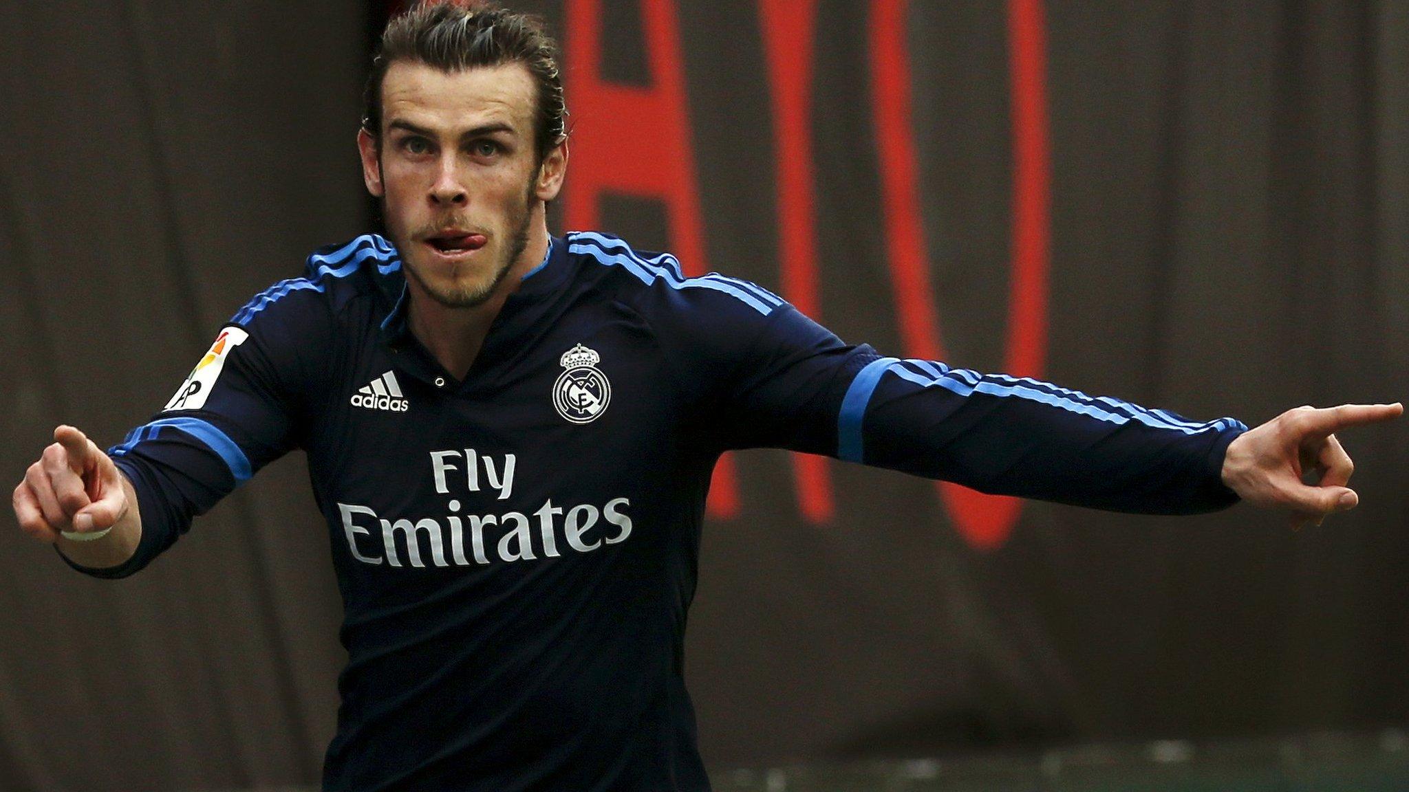 Gareth Bale of Real Madrid