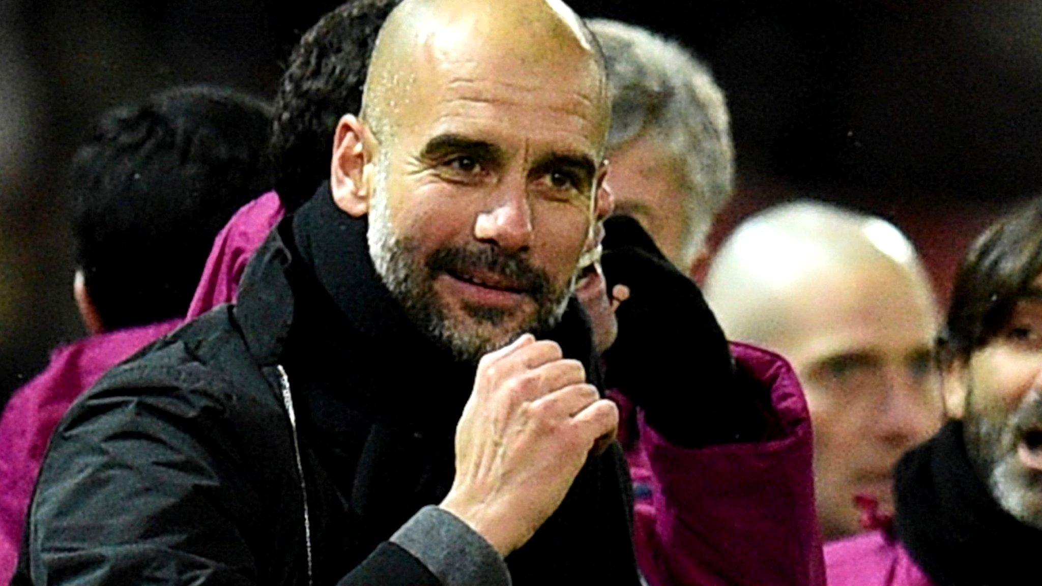 Manchester City manager Pep Guardiola