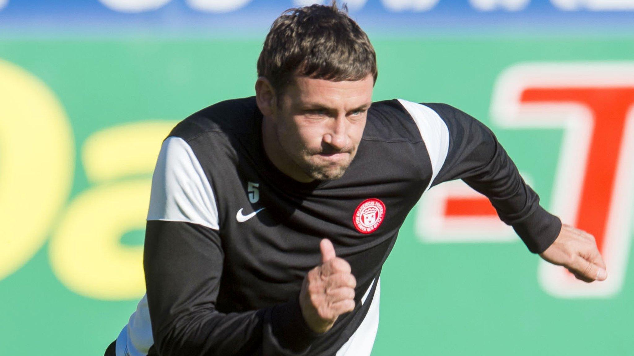 Hamilton Accies player-manager Martin Canning