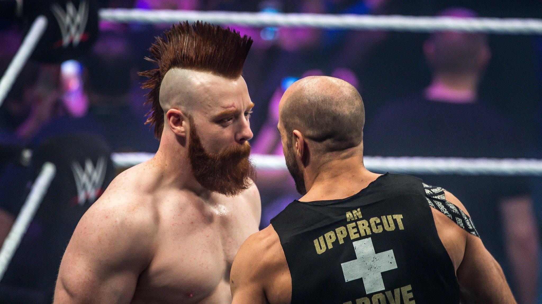 WWE wrestlers Cesaro and Sheamus take on Lawro