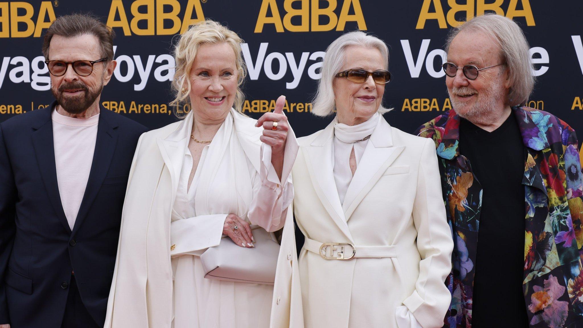 Abba on the red carpet