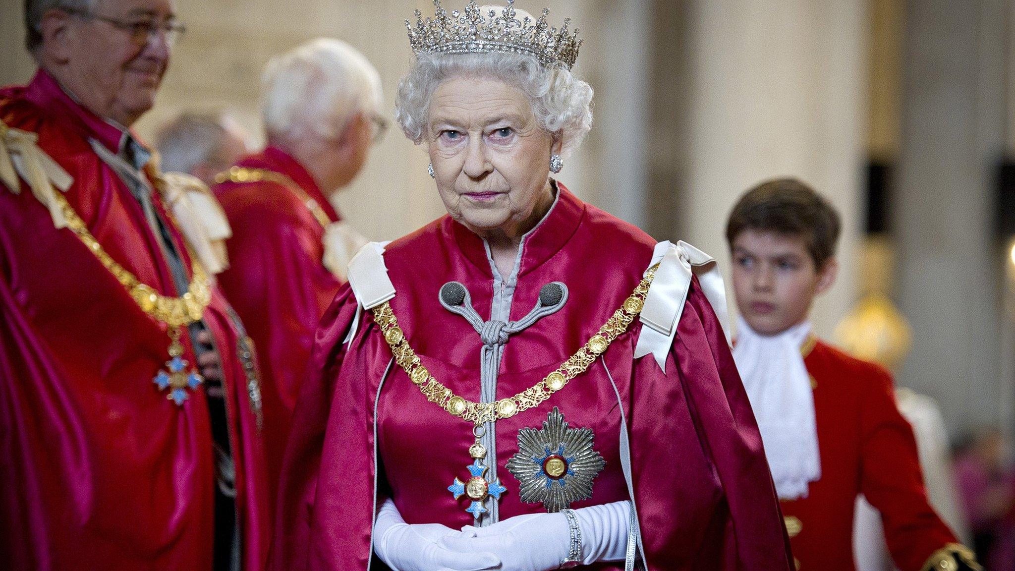 Queen Elizabeth II at St Paul's Cathedral