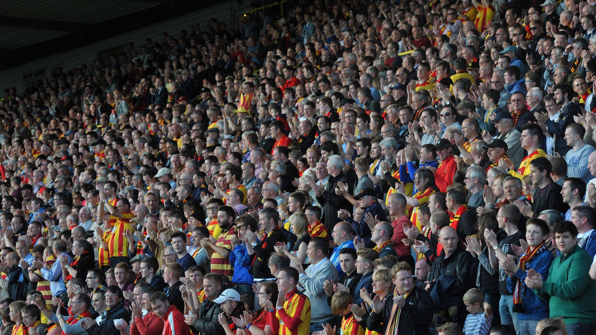 Partick Thistle fans