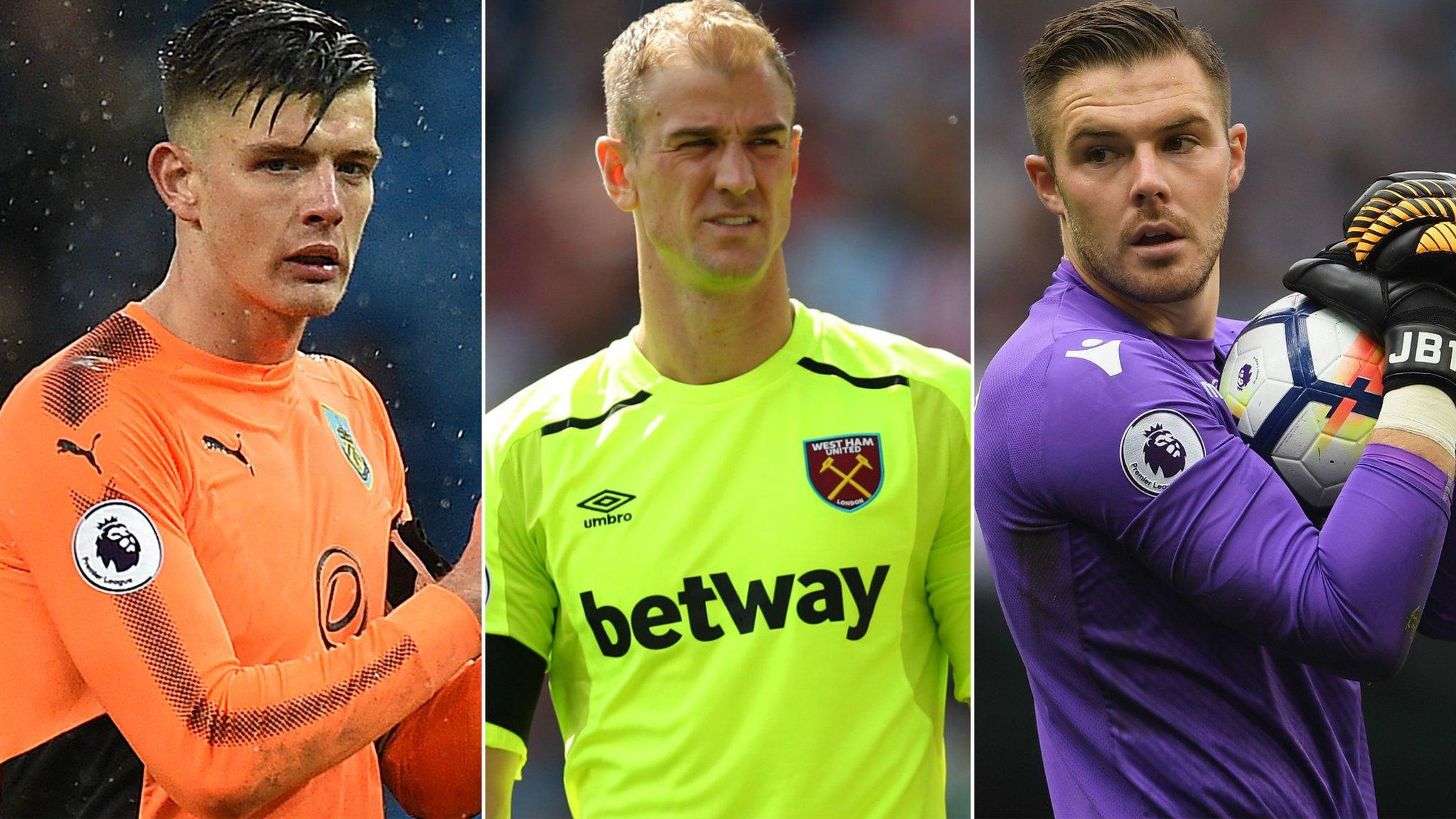 Nick Pope, Joe Hart, Jack Butland