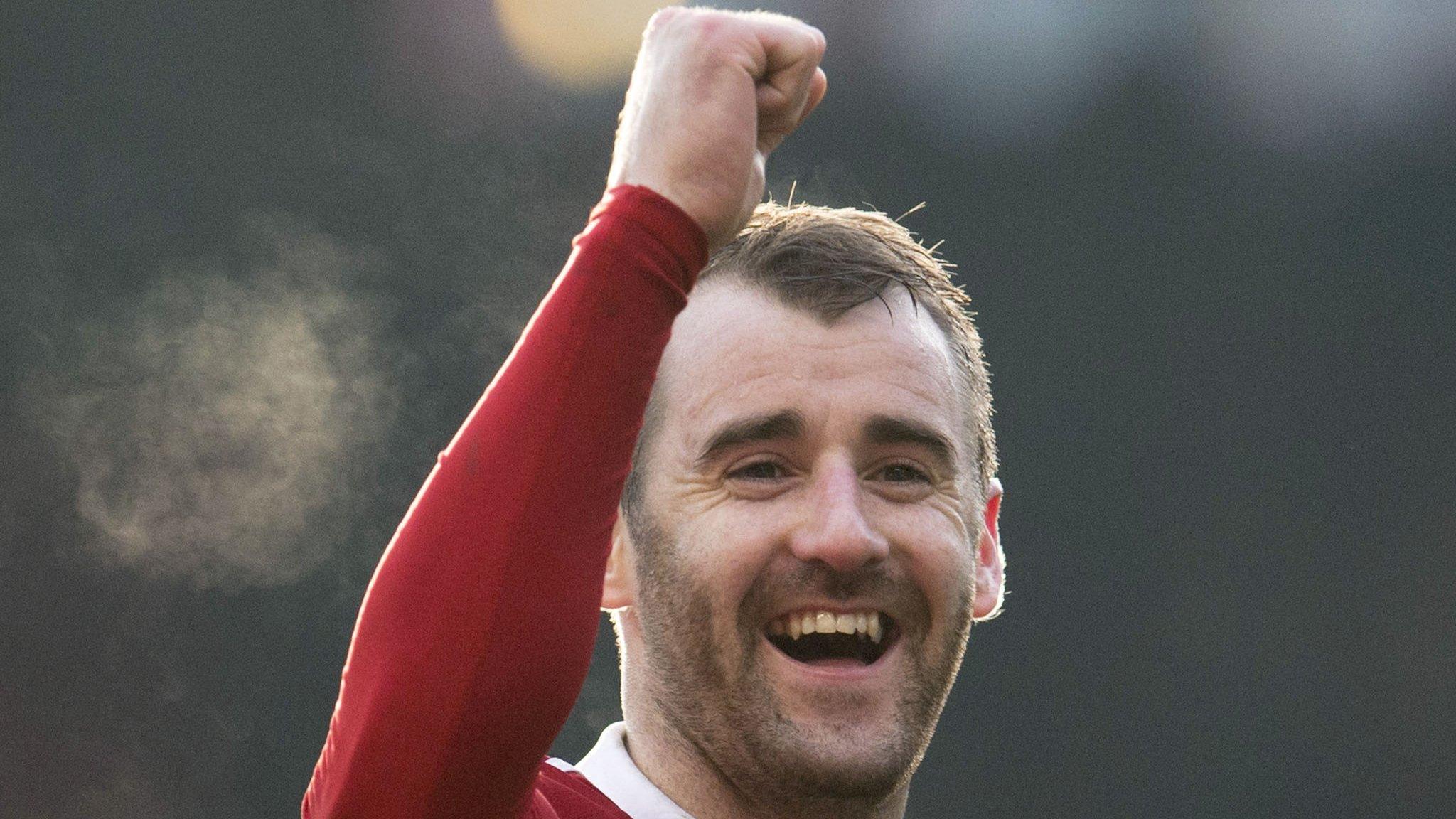 Aberdeen winger Niall McGinn