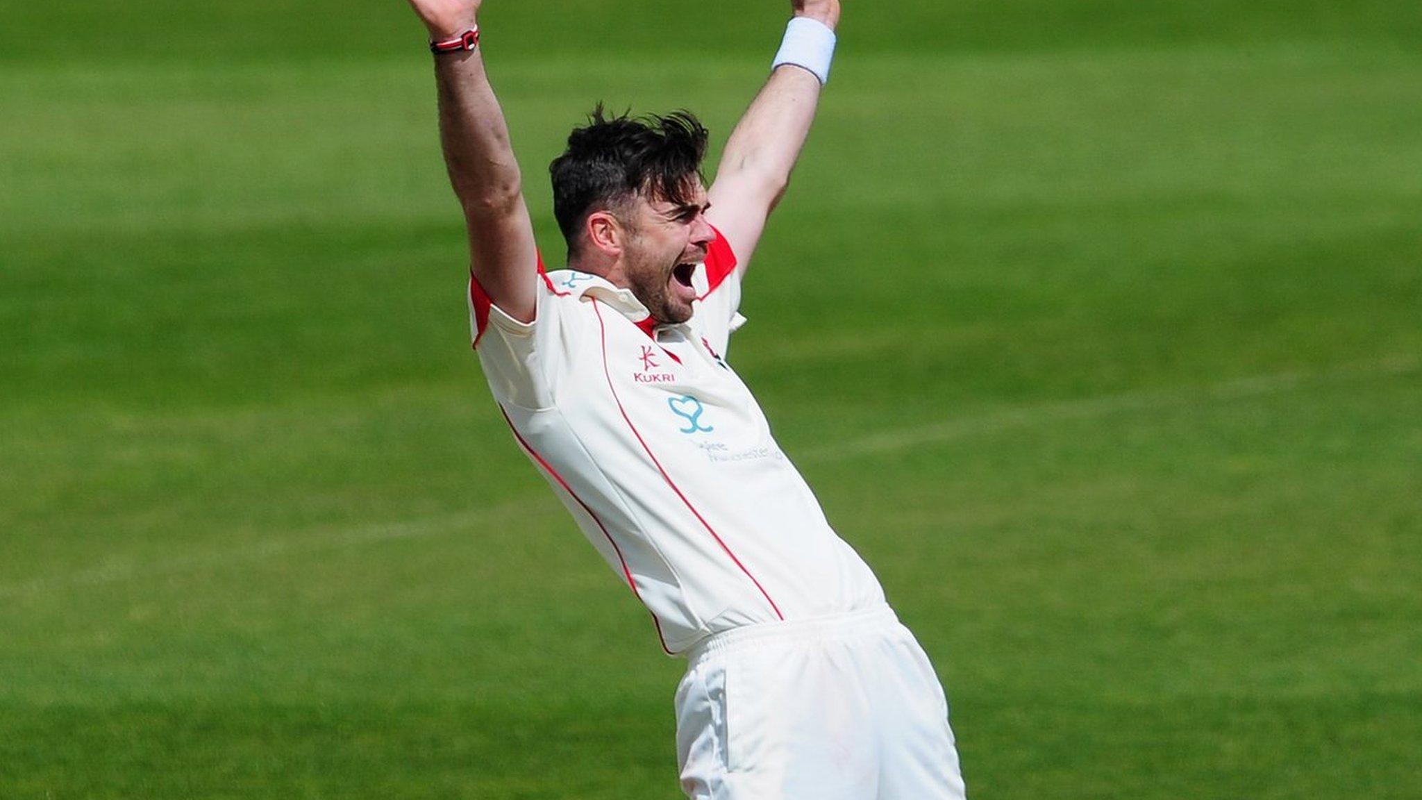 Lancashire and England fast bowler Jimmy Anderson