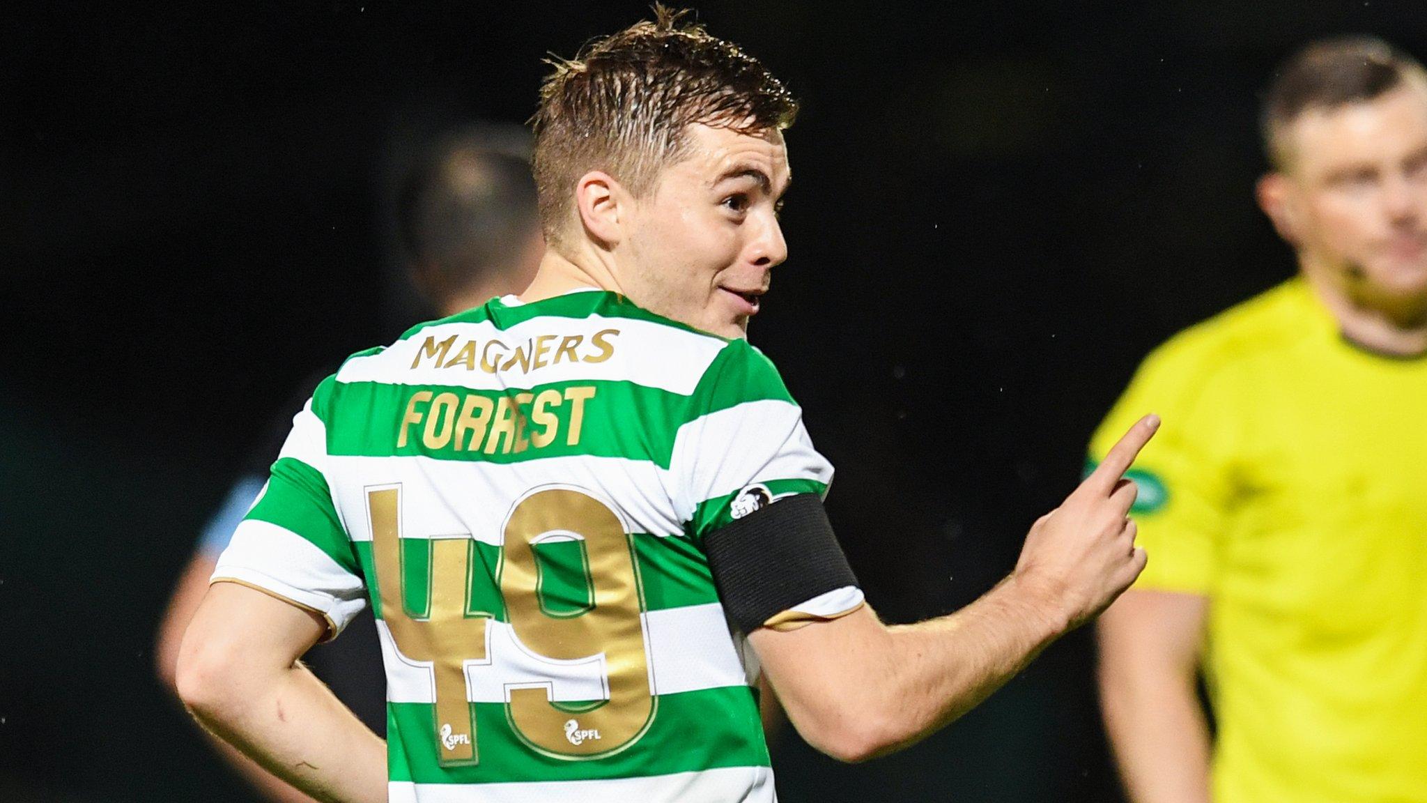 Celtic winger James Forrest